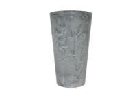 Vase Claire gris D28 H49