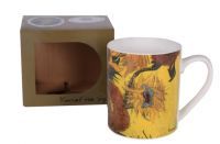 Giftbox mug Zonnebloem colour 0.32L