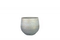 Pot Noor metalic grey D27 H25